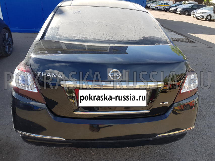 Покраска автомобиля Nissan Teana