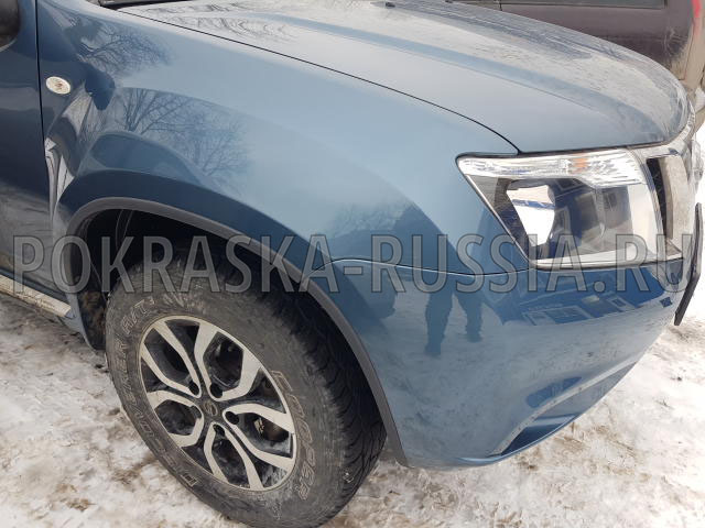 Покраска автомобиля Nissan Terrano