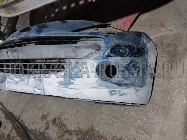 Покраска автомобиля Peugeot 207