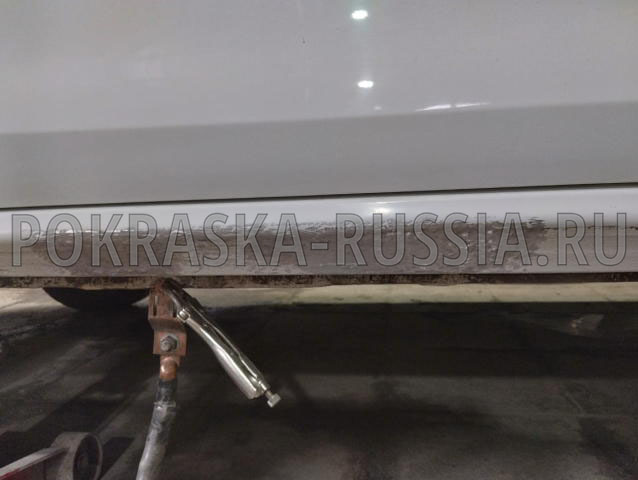 Покраска автомобиля Peugeot 208