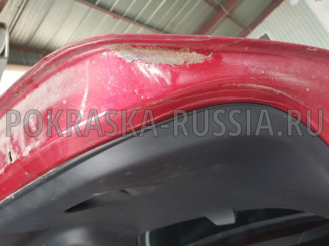 Покраска автомобиля Peugeot 308