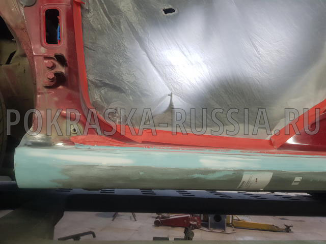 Покраска автомобиля Peugeot 308