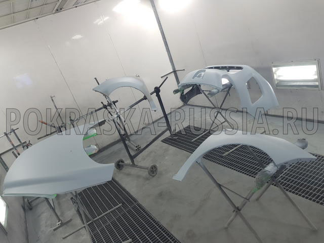 Покраска автомобиля Peugeot 308