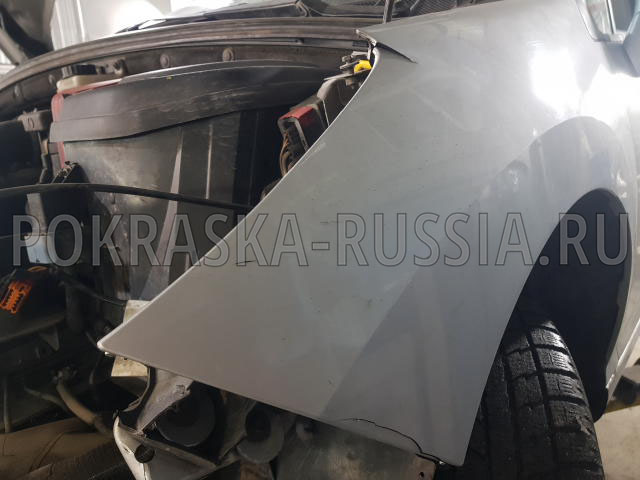 Покраска автомобиля Peugeot 408