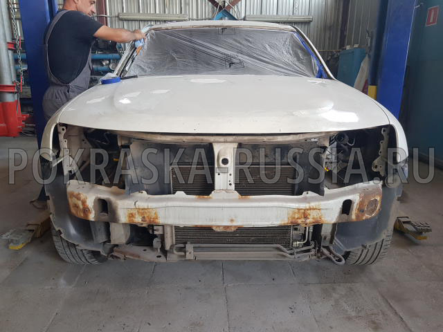 Покраска автомобиля Renault Duster