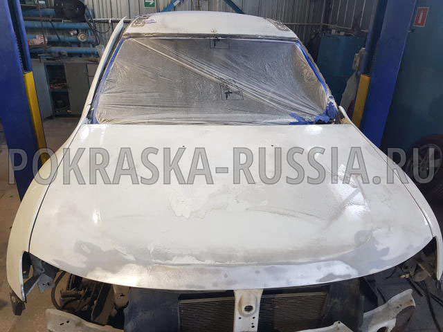Покраска автомобиля Renault Duster