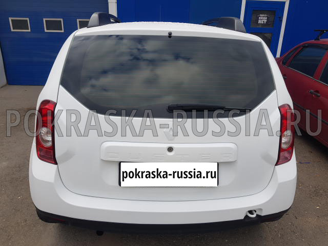 Покраска автомобиля Renault Duster