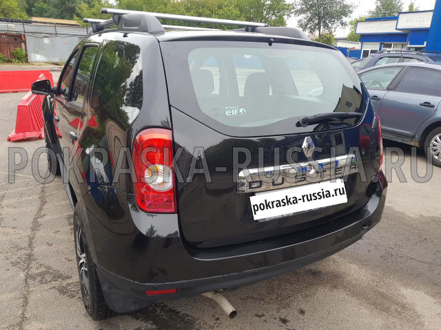 Покраска автомобиля Renault Duster