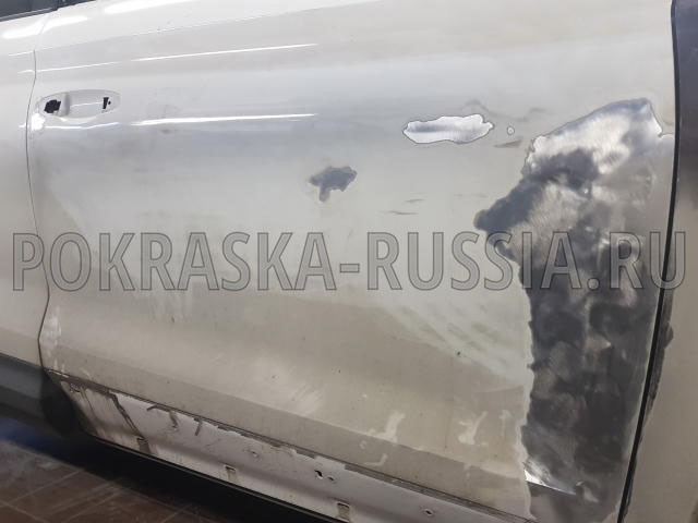 Покраска авто skoda kodiaq