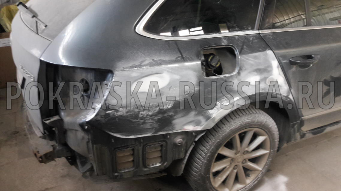 Покраска автомобиля Skoda Superb