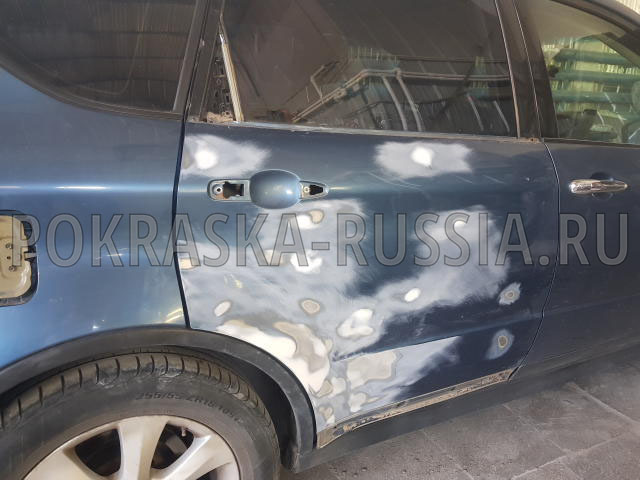 Покраска автомобиля Subaru Tribeca