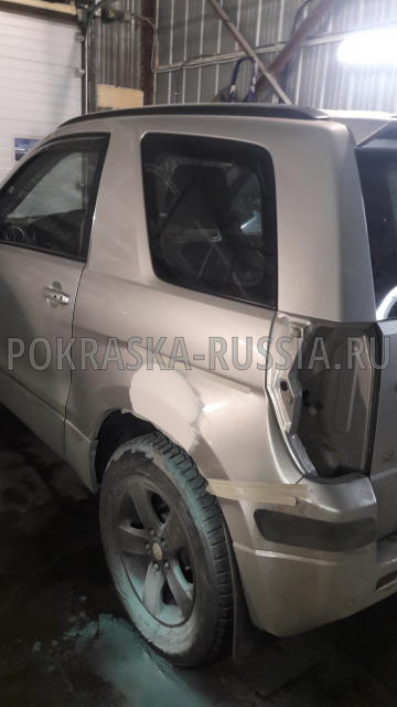 Кузовной ремонт автомобиля suzuki grand vitara