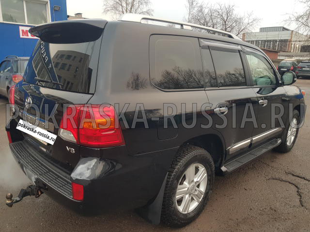 Покраска автомобиля Toyota Land Cruiser 200