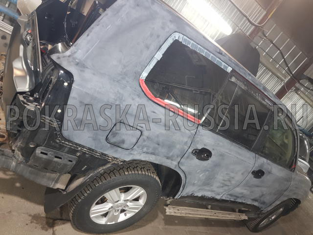 Покраска автомобиля Toyota Land Cruiser 200