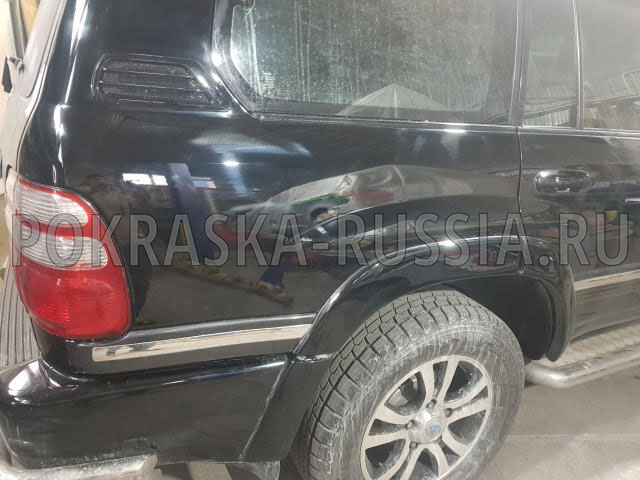 Покраска автомобиля Toyota Land Cruiser 105