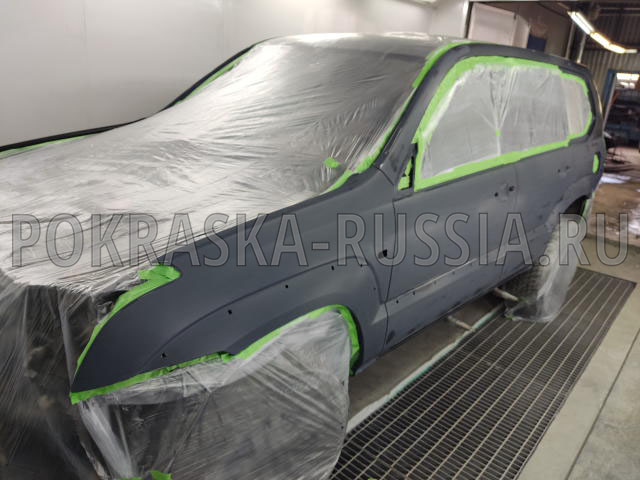 Покраска автомобиля Toyota Land Cruiser Prado 2