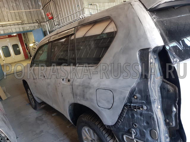 Покраска автомобиля Toyota Land Cruiser Prado