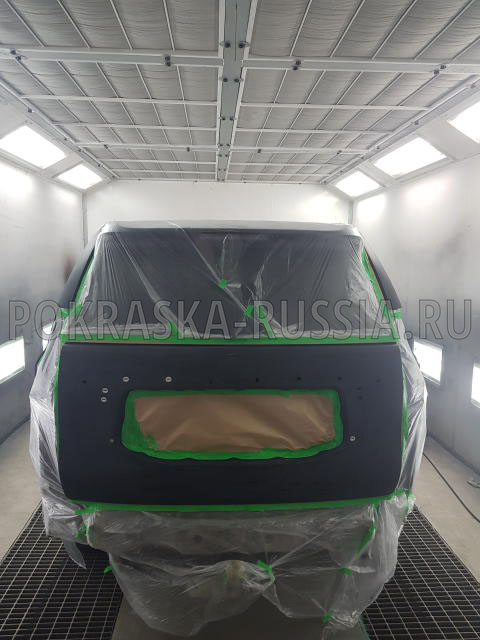 Покраска автомобиля Toyota Land Cruiser Prado