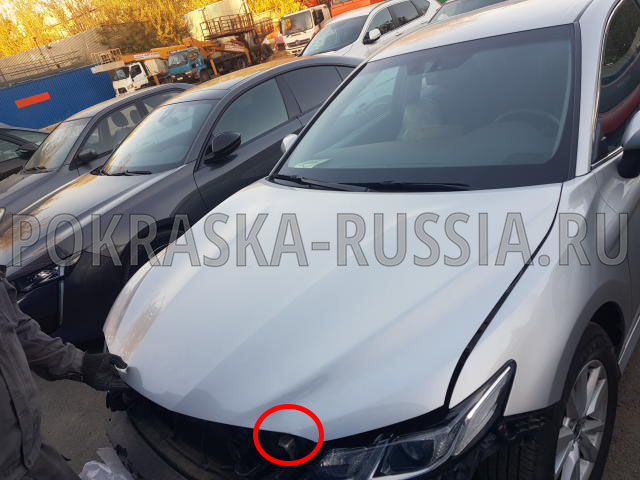 Покраска автомобиля Toyota Camry