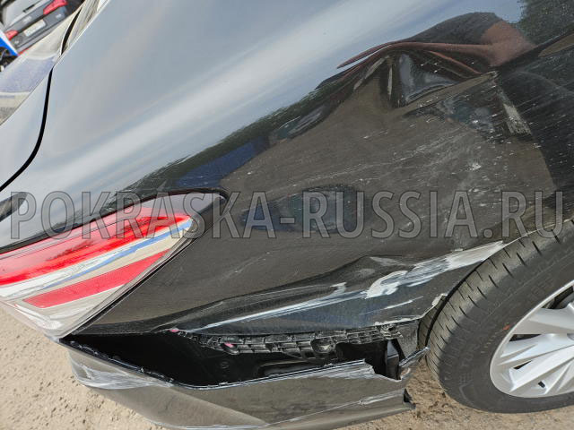 Покраска автомобиля Toyota Camry