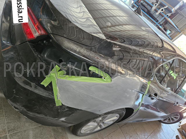 Покраска автомобиля Toyota Camry