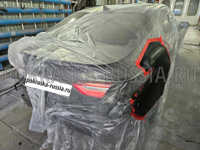 Покраска автомобиля Toyota Camry