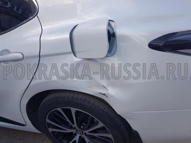 Покраска автомобиля Toyota Camry