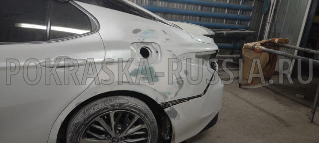 Покраска автомобиля Toyota Camry