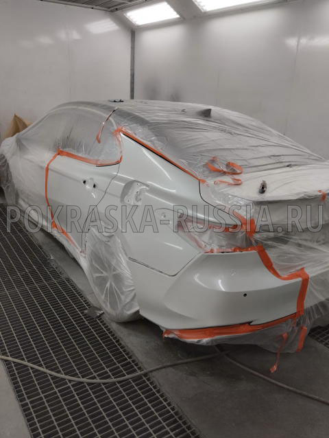 Покраска автомобиля Toyota Camry