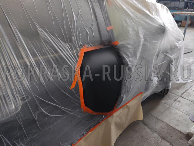 Покраска автомобиля Toyota Highlander