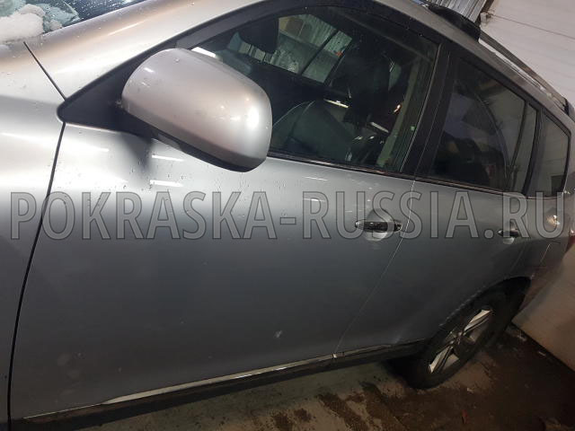 Покраска автомобиля Toyota Highlander