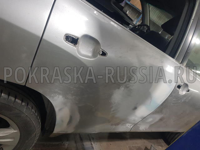 Покраска автомобиля Toyota Highlander