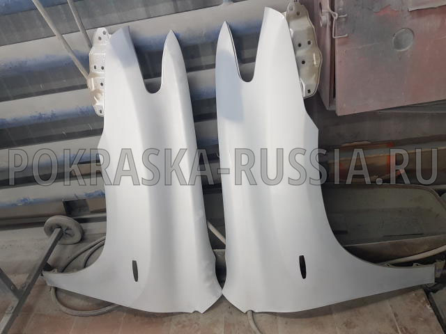 Покраска автомобиля Toyota Highlander