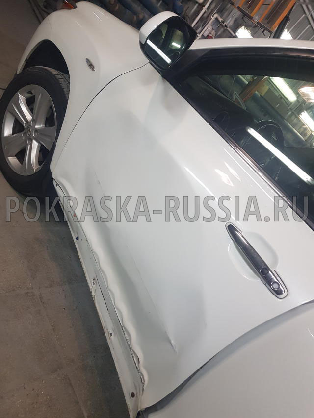Покраска автомобиля Toyota Highlander