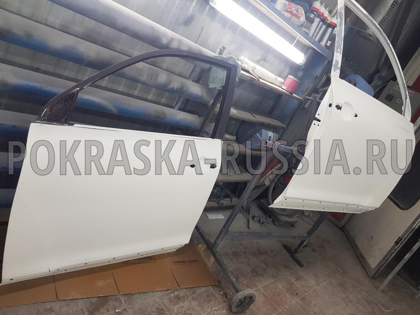 Покраска автомобиля Toyota Highlander