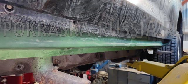 Покраска автомобиля toyota land cruiser