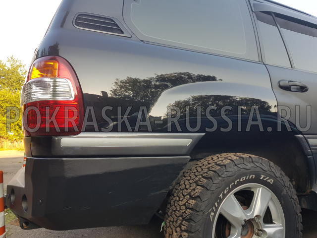 Покраска автомобиля Toyota Land Cruiser 100