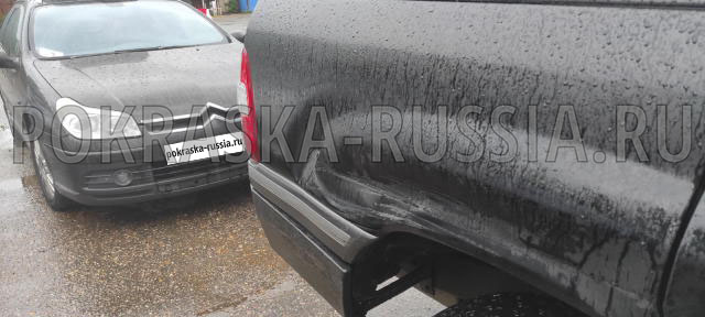 Покраска автомобиля Toyota Land Cruiser 100