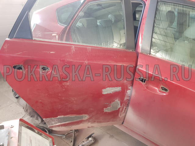 Покраска автомобиля Toyota Prius