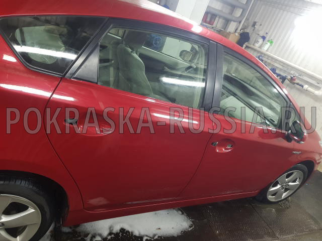 Покраска автомобиля Toyota Prius