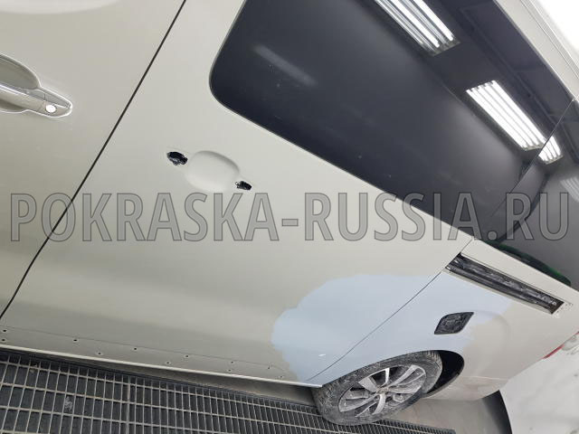 Покраска автомобиля Toyota ProAce