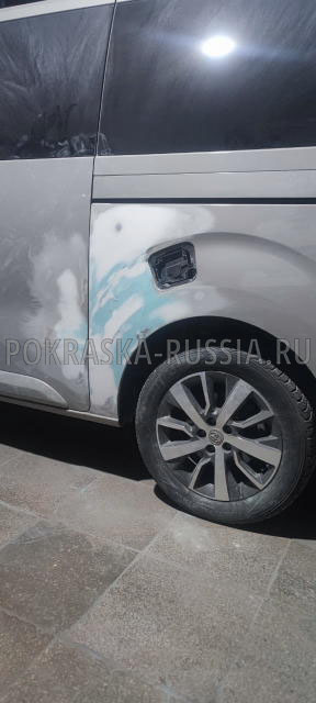 Покраска автомобиля Toyota ProAce