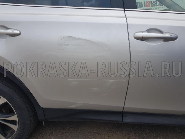Покраска автомобиля Toyota RAV4
