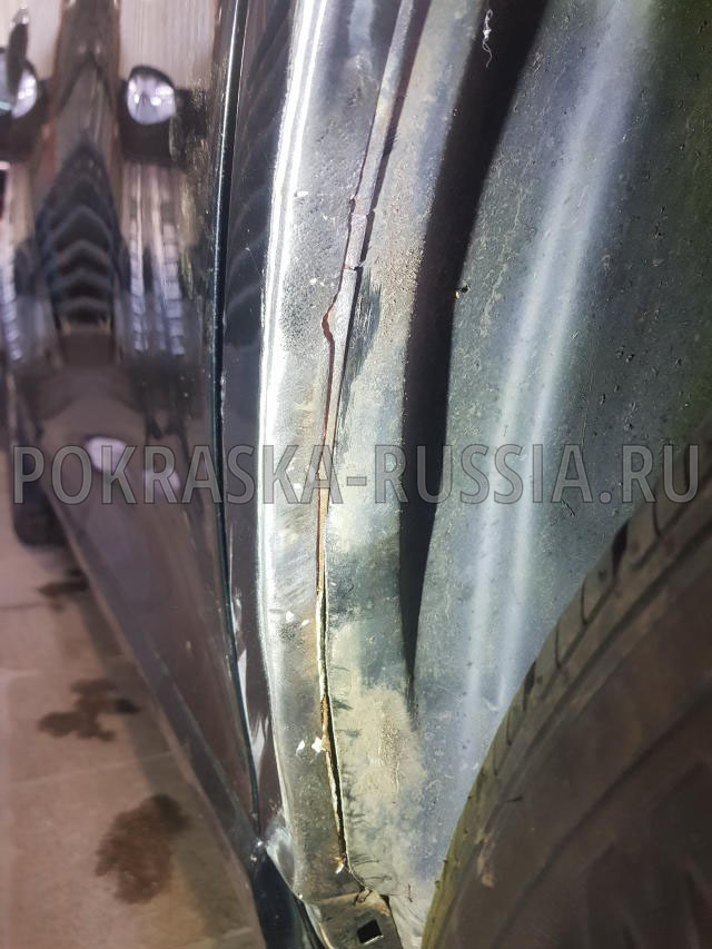 Покраска автомобиля Toyota Venza