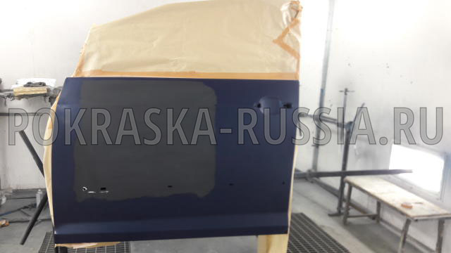 Покраска автомобиля Volkswagen Golf