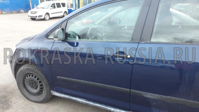 Покраска автомобиля Volkswagen Golf