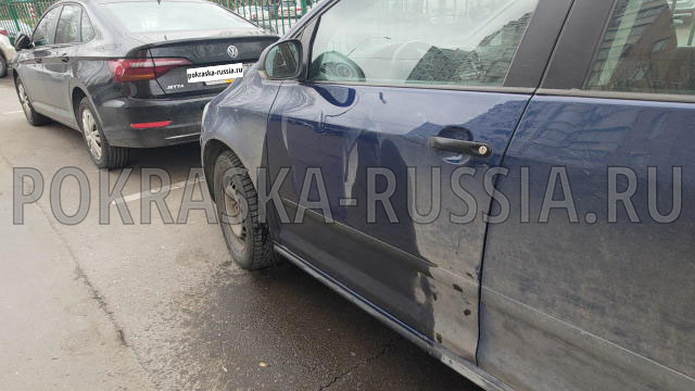 Покраска автомобиля Volkswagen Golf