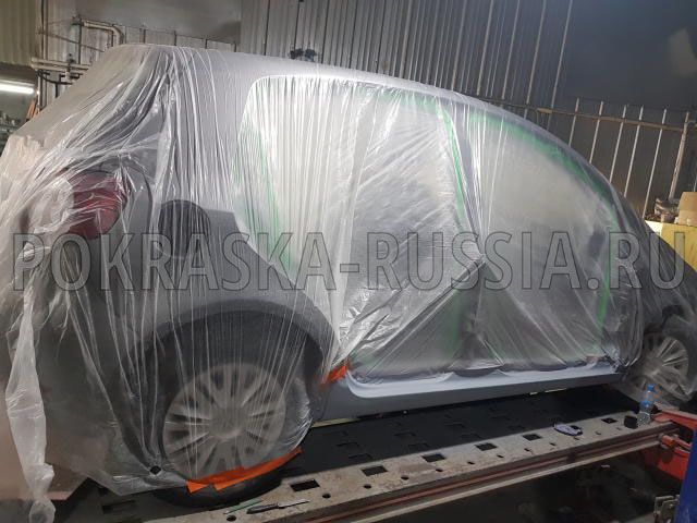 Покраска автомобиля Volkswagen Golf