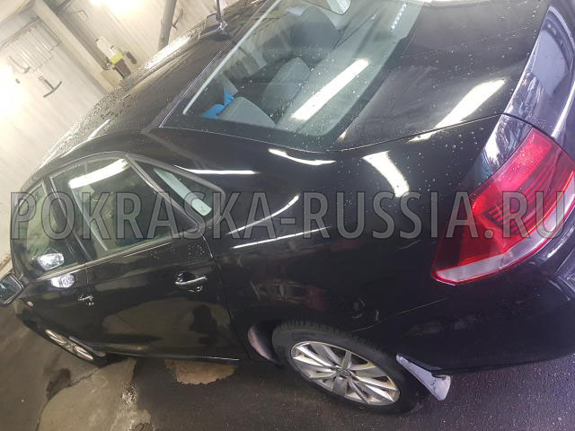 Покраска автомобиля Volkswagen Polo