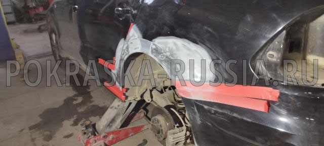 Покраска автомобиля Volkswagen Polo